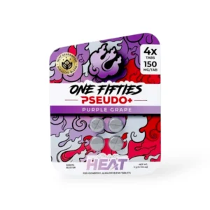 straight heat one fifties pseudo chewable tablets purple grape 150mg 0 reviews